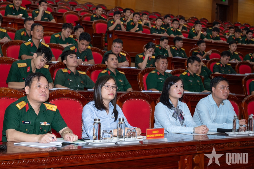Trường Sĩ quan Chính trị tập huấn công tác vật tư công tác Đảng, công tác chính trị năm 2026